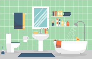 clean bathroom