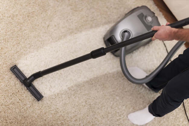 vacuuming
