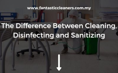 The Difference Between Cleaning, Disinfecting and Sanitizing?