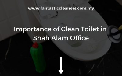 Importance of Clean Toilet in Shah Alam Office