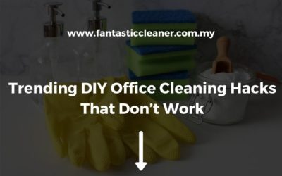 Trending DIY Office Cleaning Hacks That Don’t Work