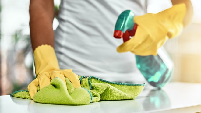 cleaning products used correctly