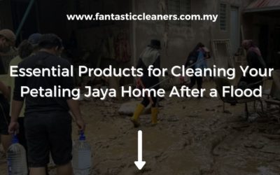 Essential Products for Cleaning Your Petaling Jaya Home After a Flood