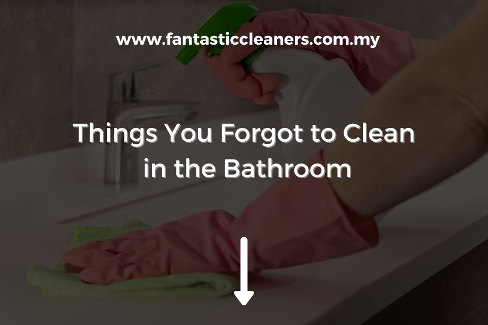 Things You Forgot to Clean in the Bathroom