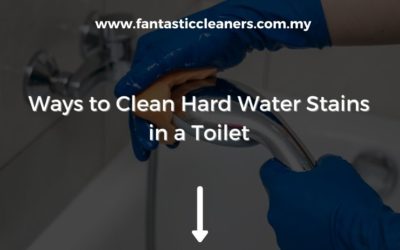Ways to Clean Hard Water Stains in a Toilet