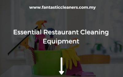 Essential Restaurant Cleaning Equipment