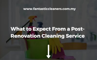 What to Expect From a Post-Renovation Cleaning Service